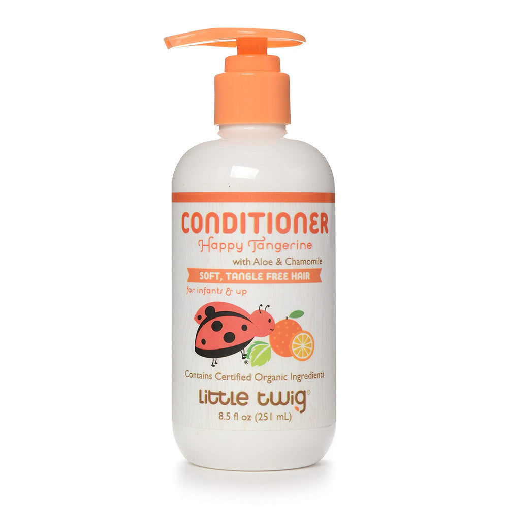 Little Twig Happy Tangerine Detangling Conditioner, 8.5 Oz
